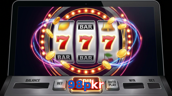 Main screen of 98Pkr slots page for PK players